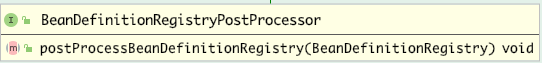 class beandefinitionregistrypostprocessor
